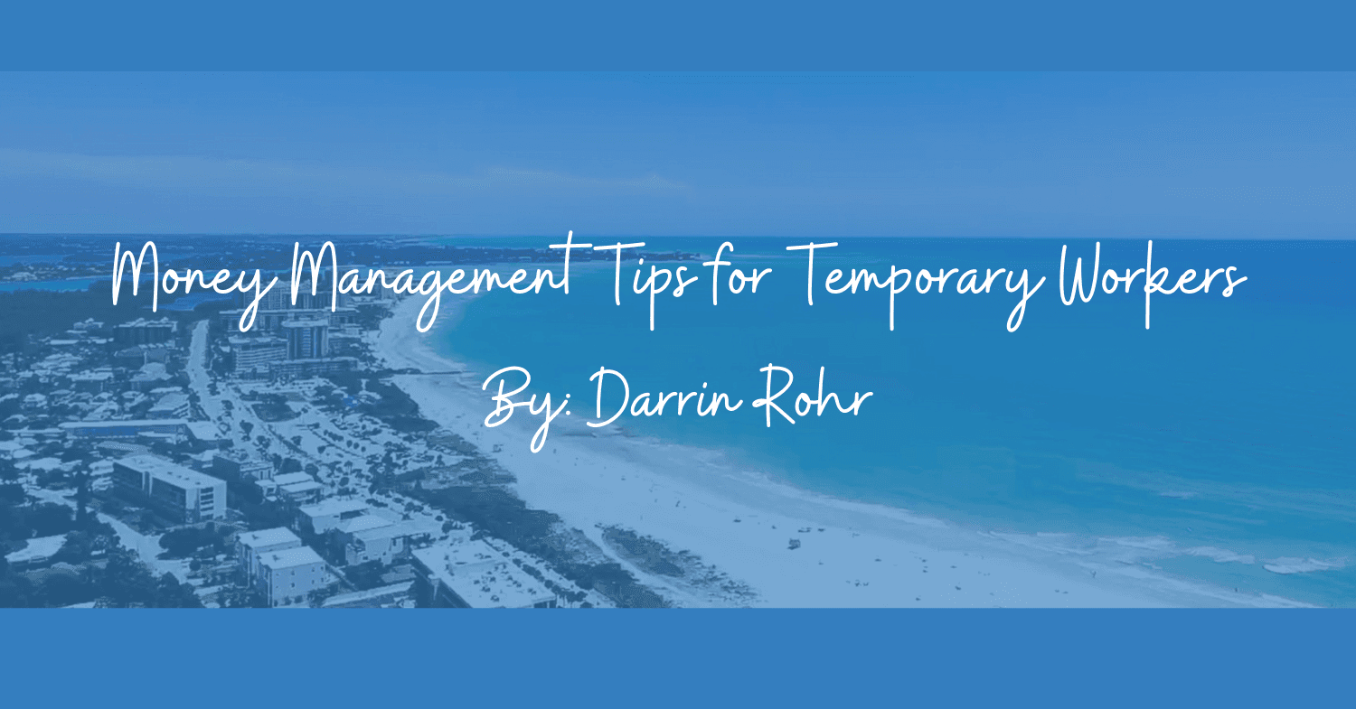 Money Management Tips for Temporary Workers